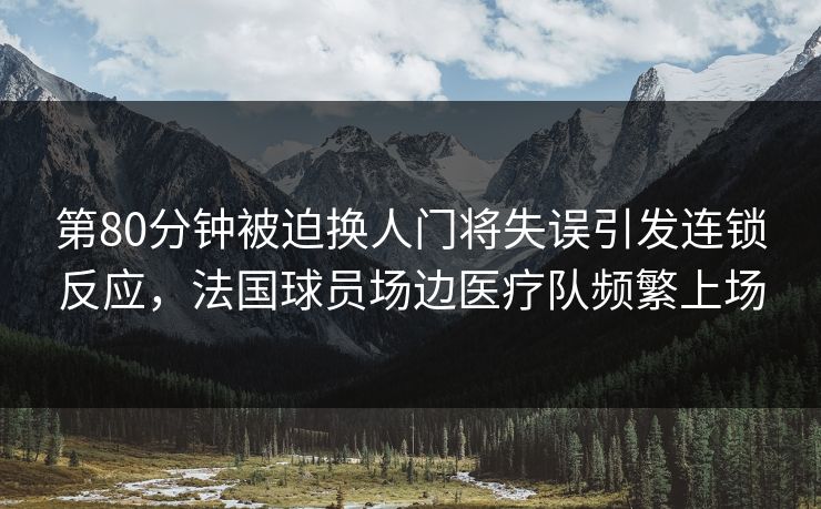 第80分钟被迫换人门将失误引发连锁反应，法国球员场边医疗队频繁上场